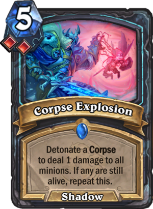 Corpse Explosion Card