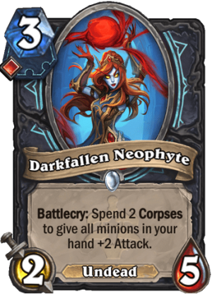 Darkfallen Neophyte Card