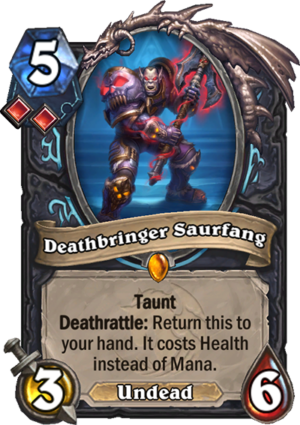 Deathbringer Saurfang Card