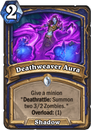 Deathweaver Aura Card