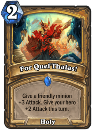 For Quel’Thalas! Card