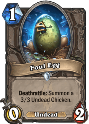 Foul Egg Card