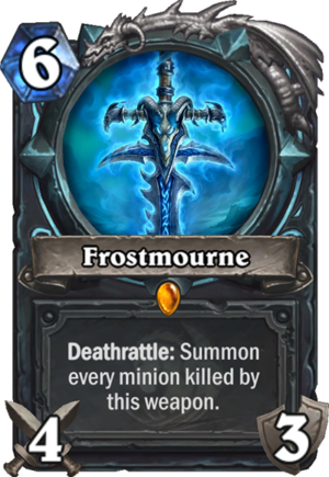 Frostmourne Card