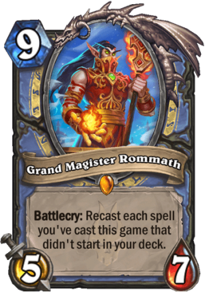 Grand Magister Rommath Card