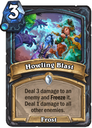 Howling Blast Card