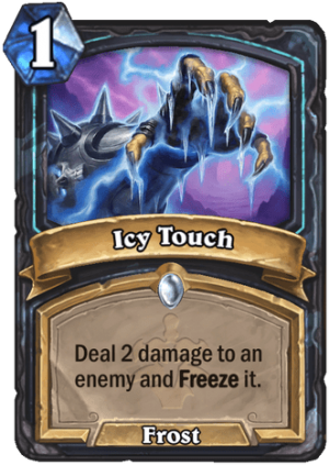 Icy Touch Card