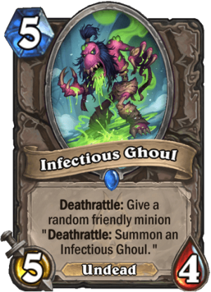 Infectious Ghoul Card