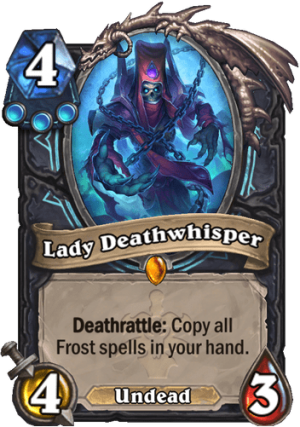 Lady Deathwhisper Card