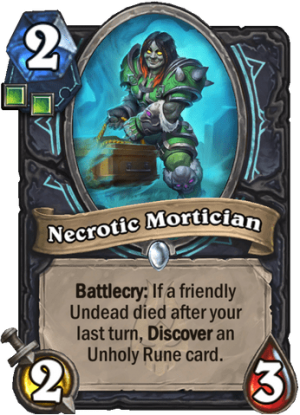 Necrotic Mortician Card
