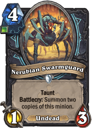 Nerubian Swarmguard Card