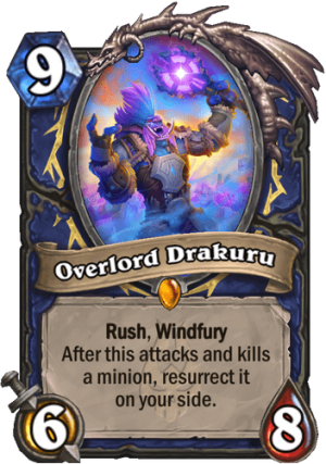 Overlord Drakuru Card
