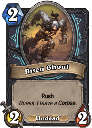 Risen Ghoul Card
