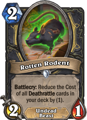 Rotten Rodent Card