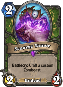 Armas, Mejoras y Zombeasts – New Hunter March of the Lich King Cards & Theorycrafting