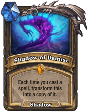 Shadow of Demise Card