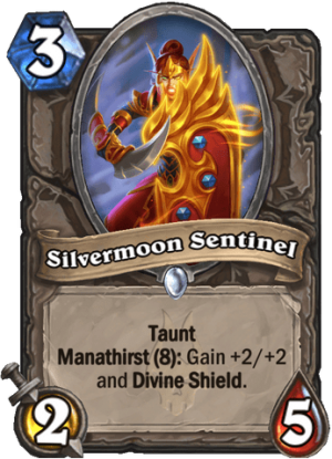 Silvermoon Sentinel Card
