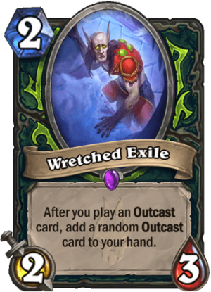 Wretched Exile Card