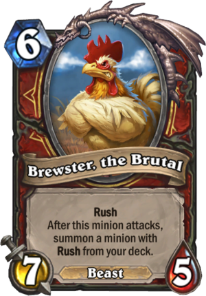 Brewster, the Brutal Card