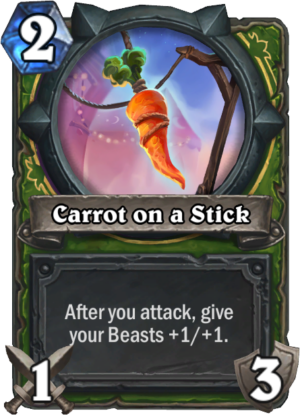 Carrot on a Stick Card