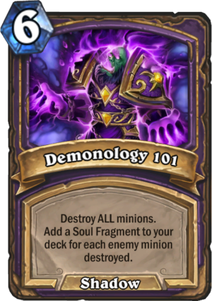 Demonology 101 Card