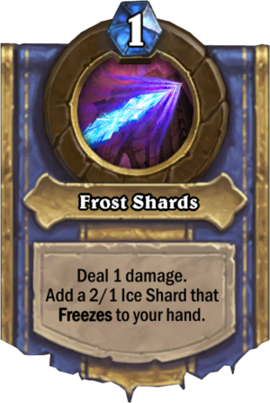 Frost Shards Card