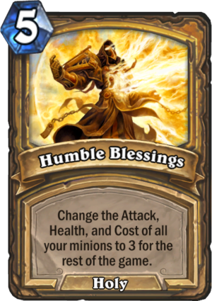 Humble Blessings Card