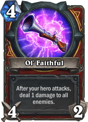 Ol’ Faithful Card