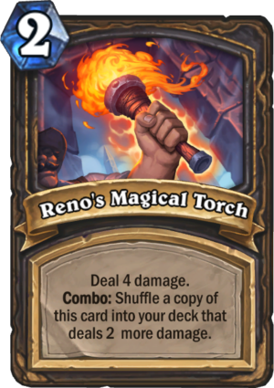 Reno’s Magical Torch Card