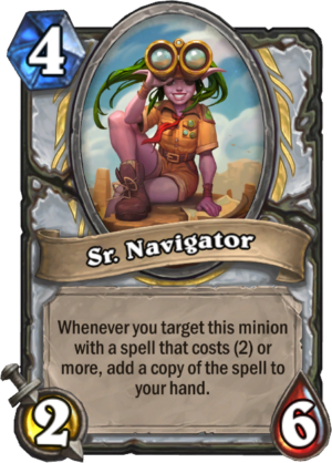 Sr. Navigator Card