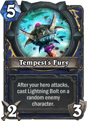 Tempest’s Fury Card