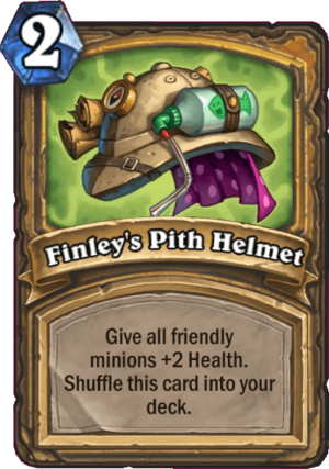 Finley’s Pith Helmet Card