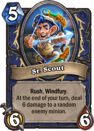 Sr. Scout Card