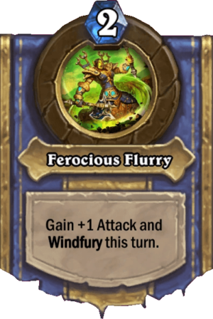 Ferocious Flurry Card