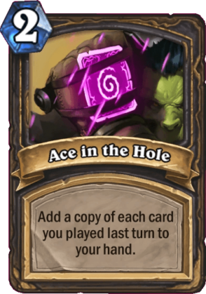 Ace in the Hole Card