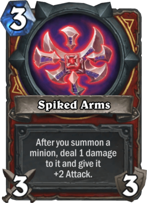 Spiked Arms Card