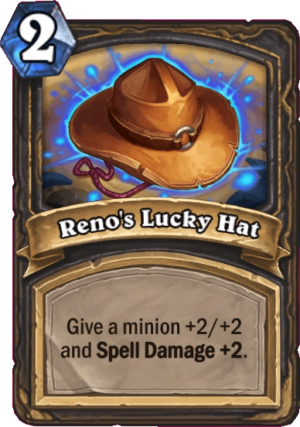 Reno’s Lucky Hat Card