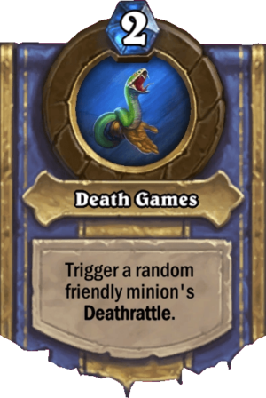 Death Games Card