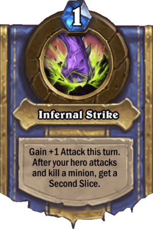 Infernal Strike Card