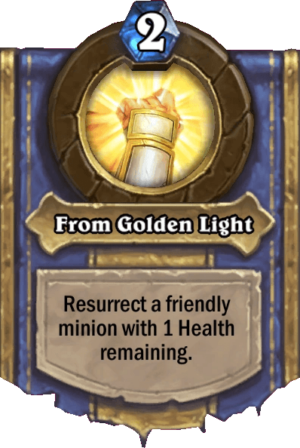 From Golden Light Card