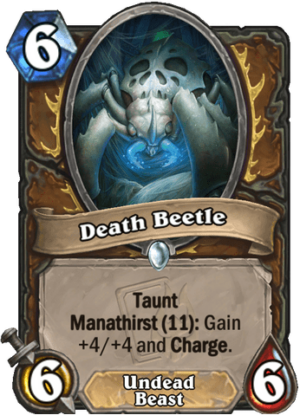 Death Beetle Card