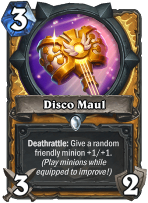 Disco Maul Card