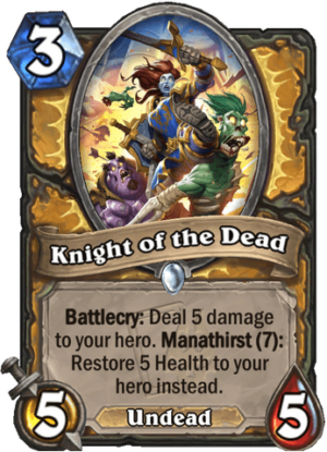 Knight of the Dead Card