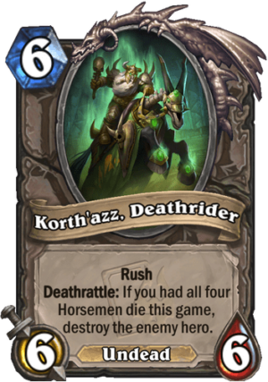 Korth’azz, Deathrider Card