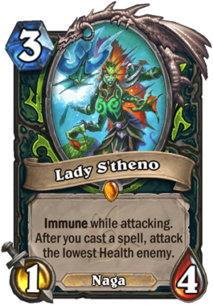 Lady S’theno Card