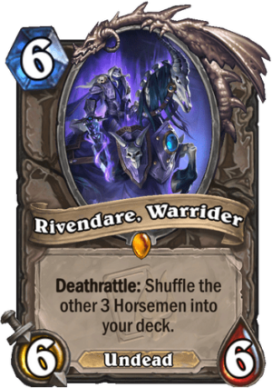 Rivendare, Warrider Card