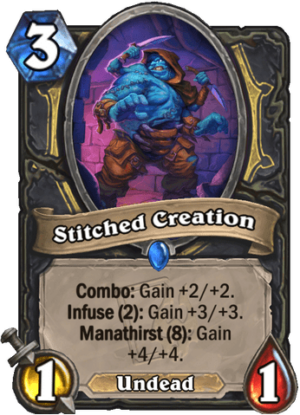 Stitched Creation Card