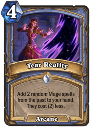 Tear Reality Card