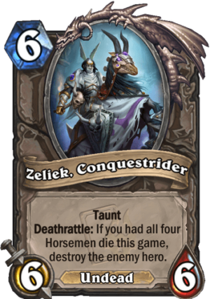 Zeliek, Conquestrider Card