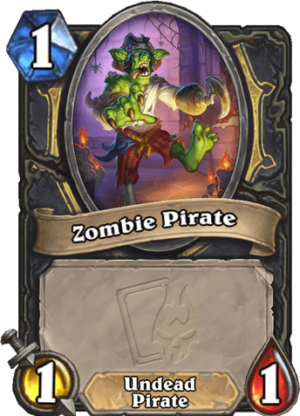 Zombie Pirate Card
