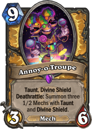 Annoy-o-Troupe Card